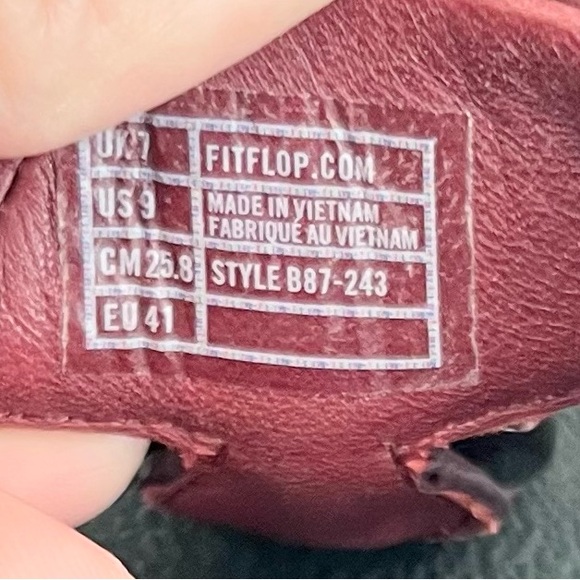 Fitflop Rola Leather Wedge Women’s Sandals Shoes Size 9 - Picture 11 of 11